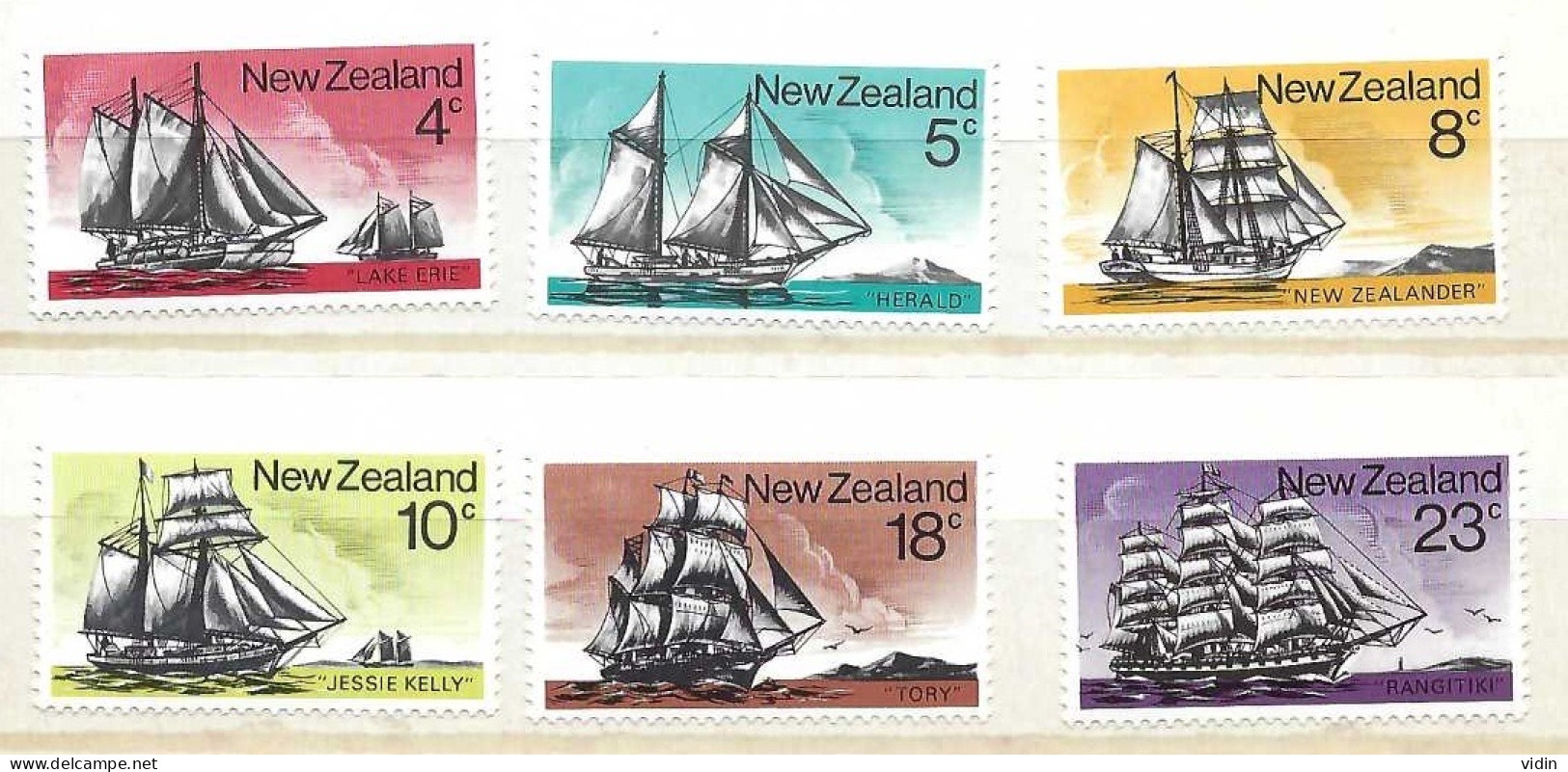 NE ZEALAND Nouvelle Zélande ROSS Government Life Office TOKELAU Lot de Timbres MNH