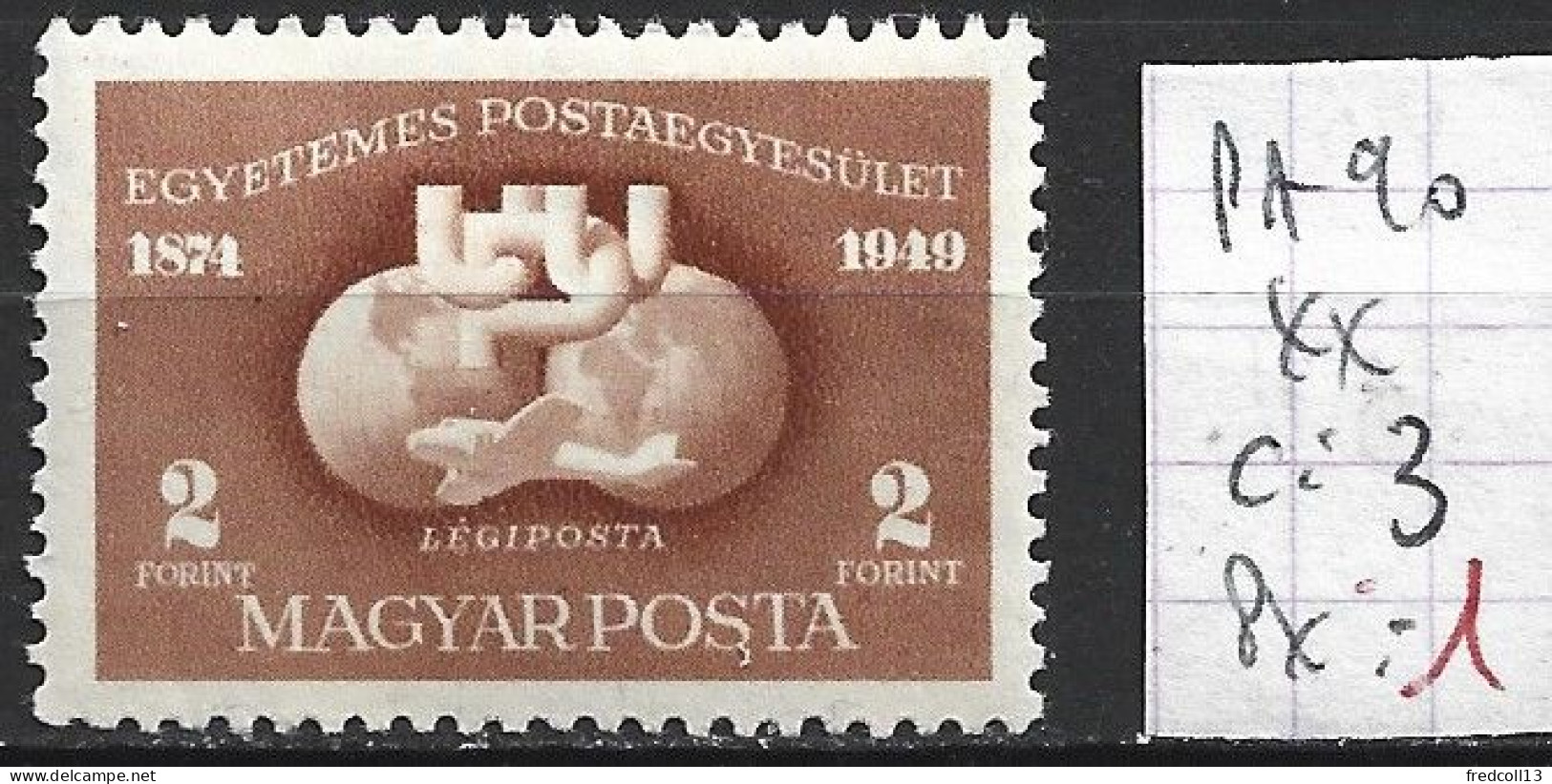 HONGRIE PA 90 ** Côte 3 € - Unused Stamps