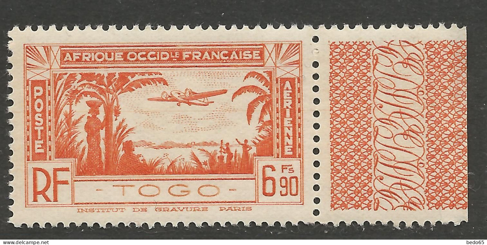 TOGO PA  N° 5 NEUF** LUXE SANS CHARNIERE / Hingeless  / MNH - Other & Unclassified