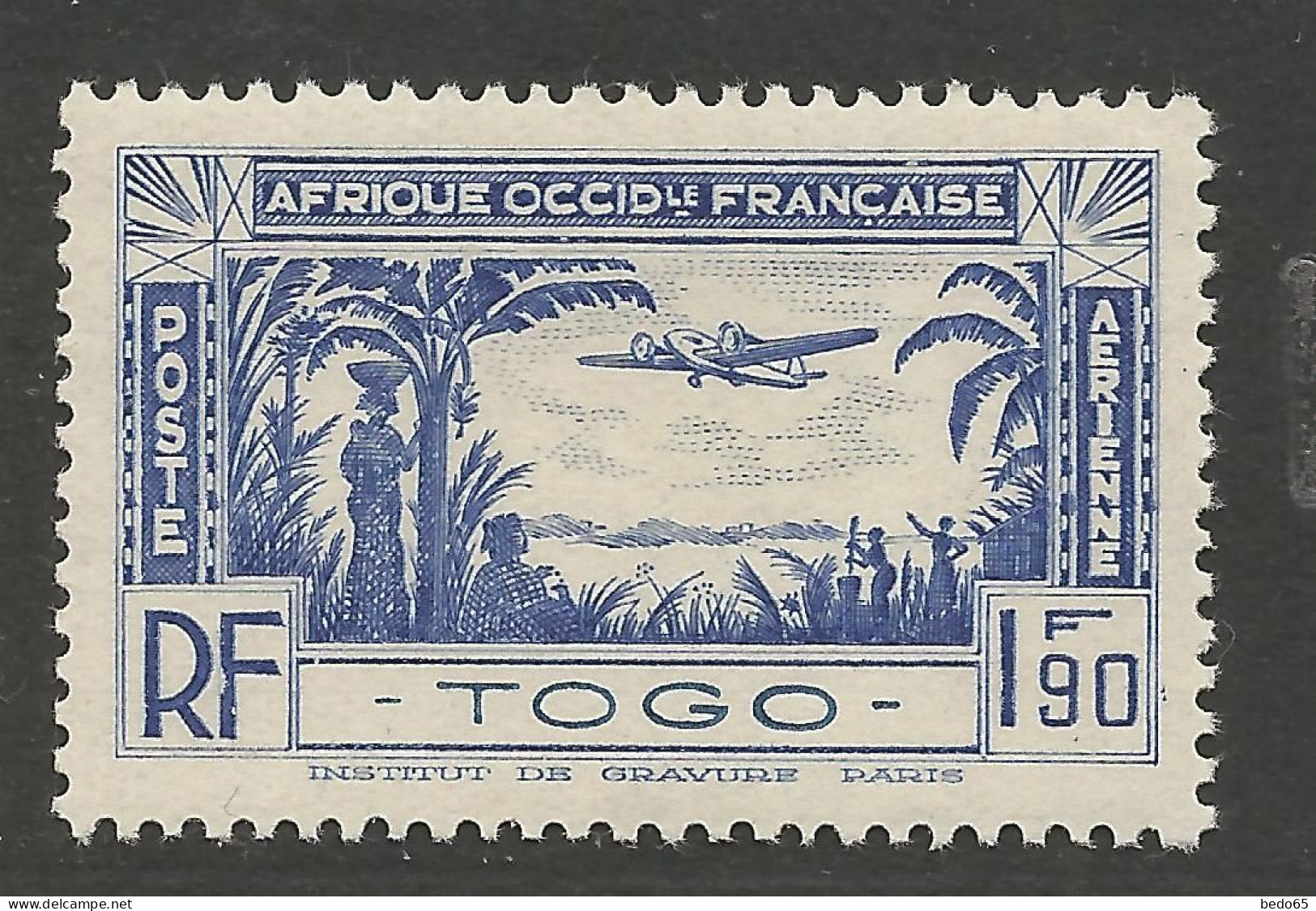 TOGO PA  N° 1 NEUF** LUXE SANS CHARNIERE / Hingeless  / MNH - Otros & Sin Clasificación