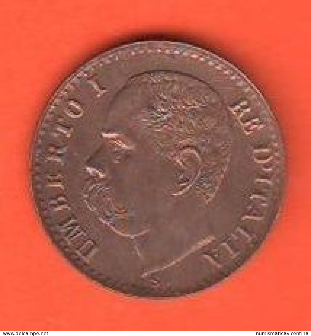 Italia 1 Centesimo 1895 Umberto I° One Cent  ∇21 Italie Italy - 1878-1900 : Umberto I