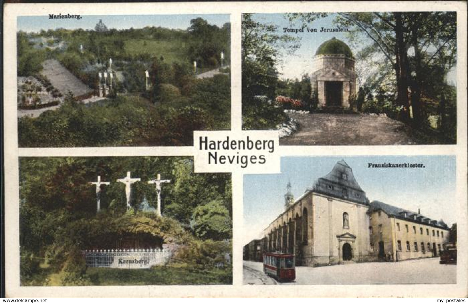 41502847 Neviges Velbert Marienberg Kreuzberg Franziskanerkloster Neviges - Velbert