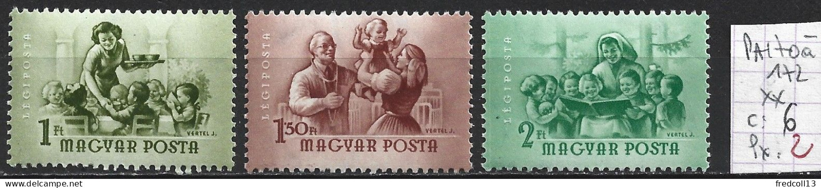 HONGRIE PA 170 à 72 ** Côte 6 € - Unused Stamps