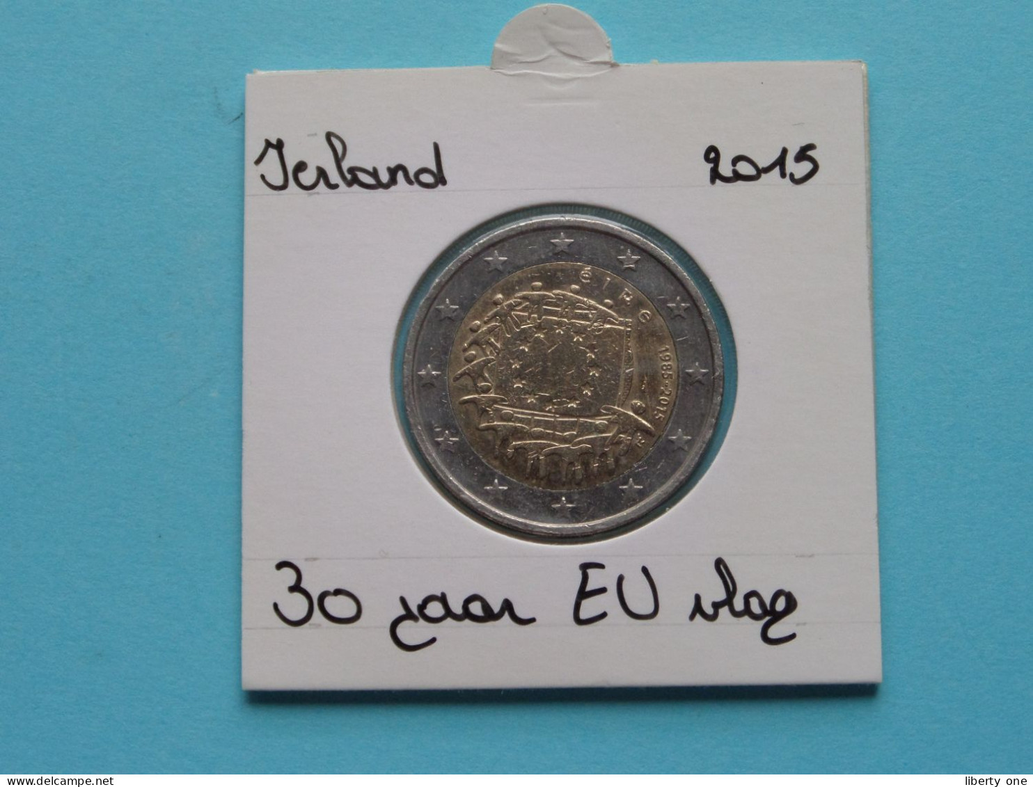 2015 - 2 Euro > 30 Jaar EURO Flag / Vlag ( Zie/voir SCANS Voor Detail ) IERLAND - EIRE ! - Irlanda
