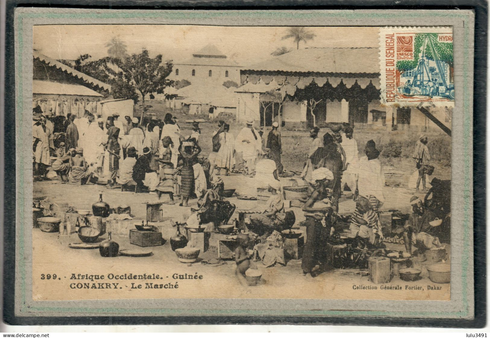 CPA - (Guinée Française) KONAKRY - Aspect Du Marché - Guinée Française