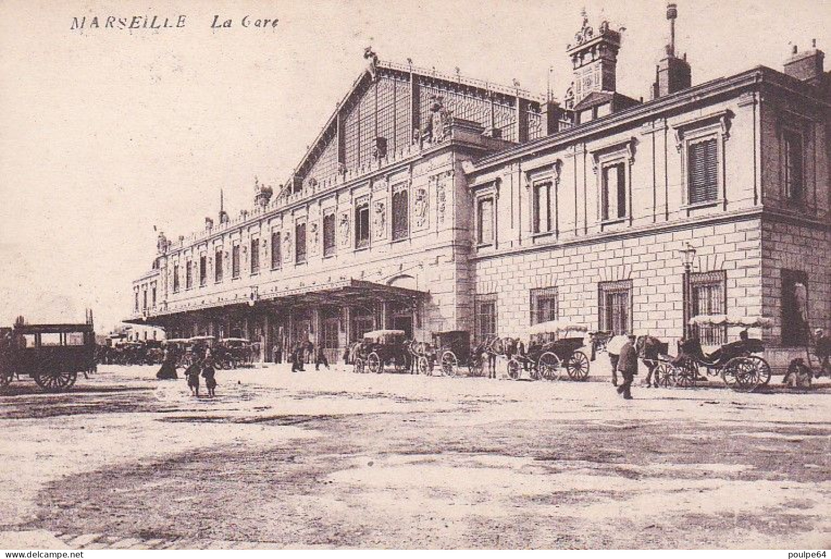 La Gare : Vue Extérieure - Bahnhof, Belle De Mai, Plombières