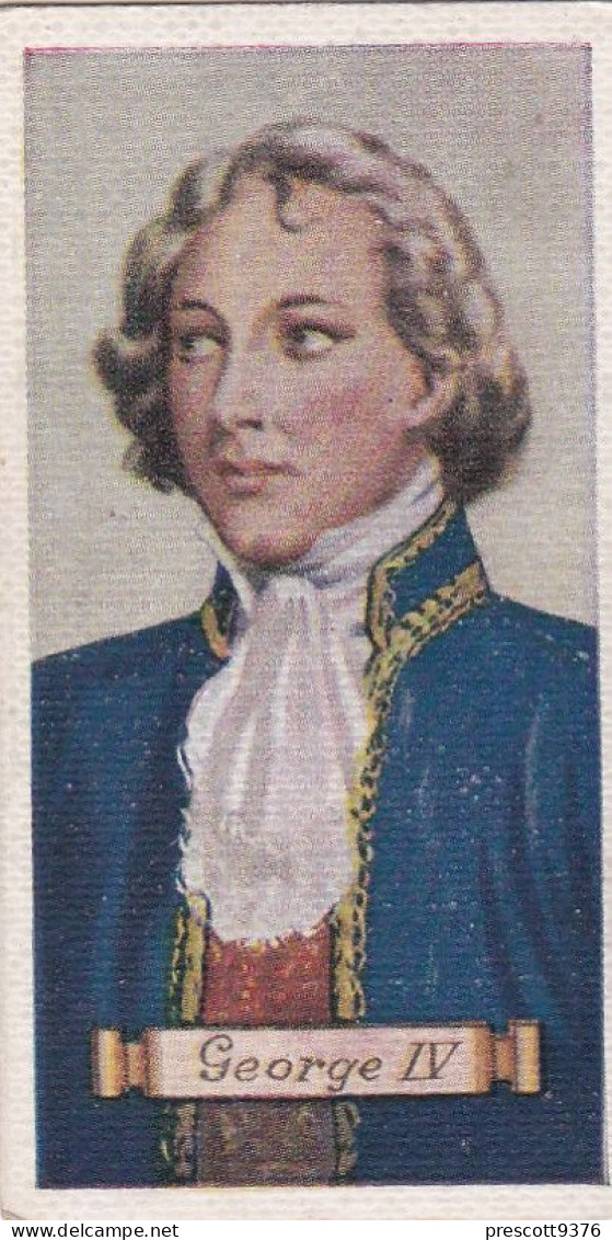 44 George IV -  Carreras Cigarette Card - Kings & Queens Of England 1931 - Player's