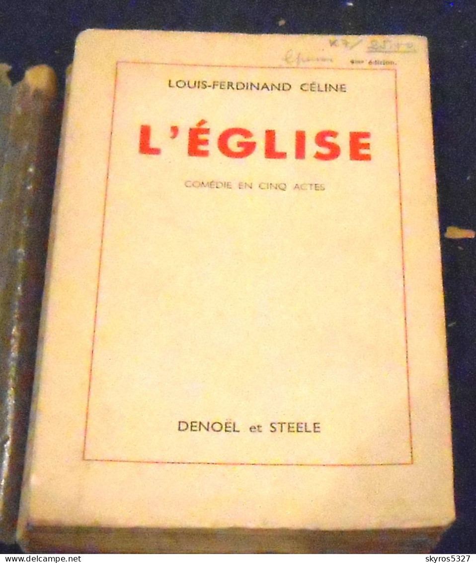 L’Eglise - Louis-Ferdinand Céline - Autores Franceses