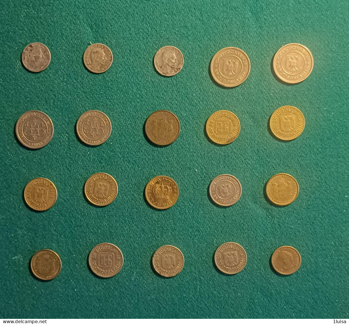SERBIA 20 Monete Originali Differenti Per Data - Serbie