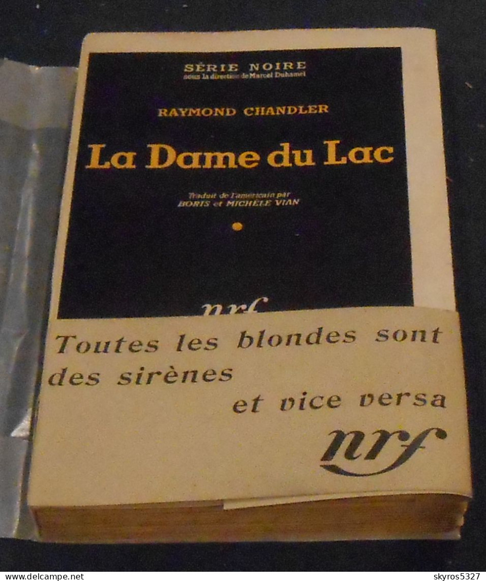 La Dame Du Lac - Raymond Chandler - Série Noire