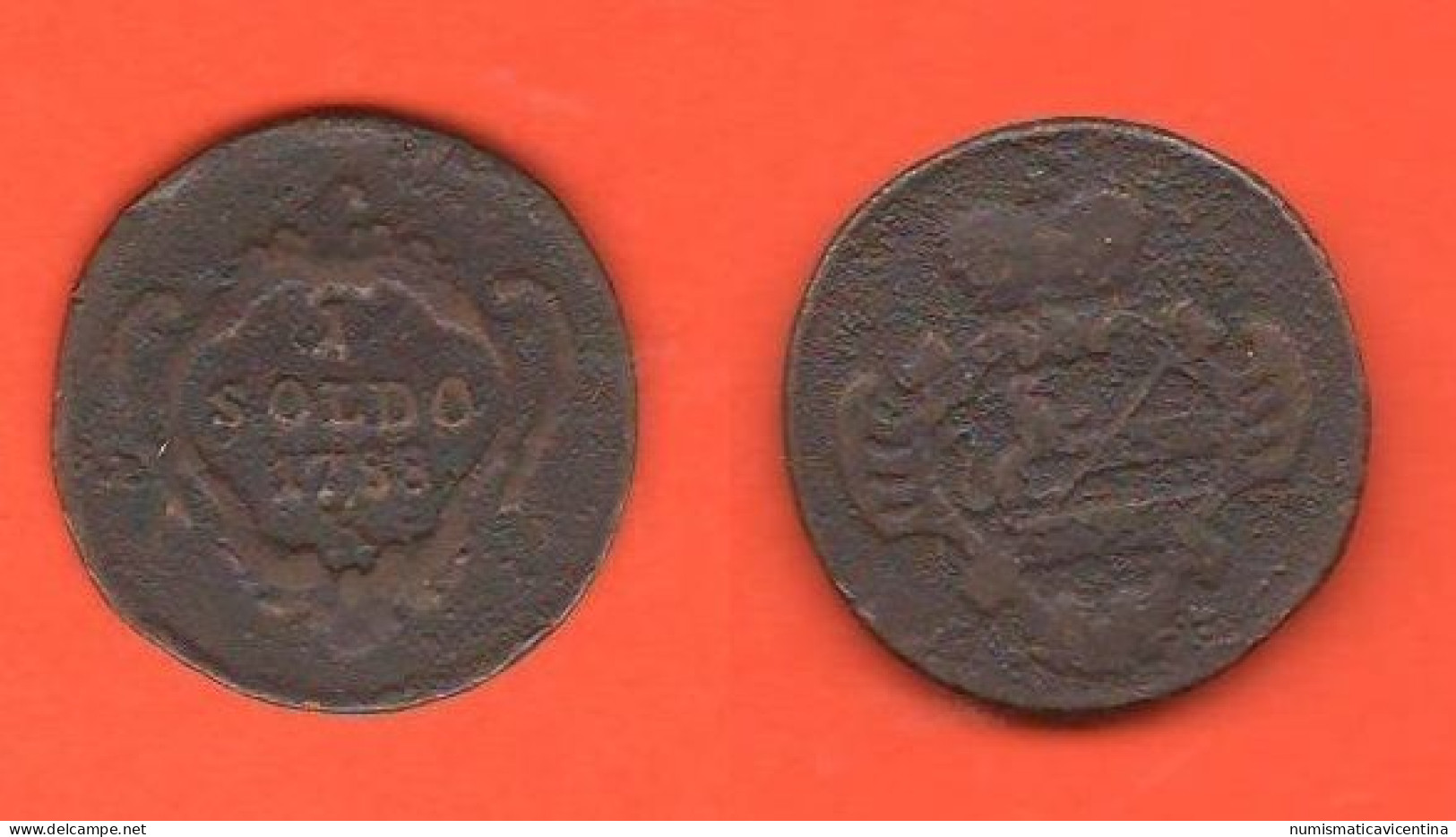 Austria Gorizia 1 Soldo 1788 K Österreich Gorz Copper Coin      ∇ 20 - Gorizia