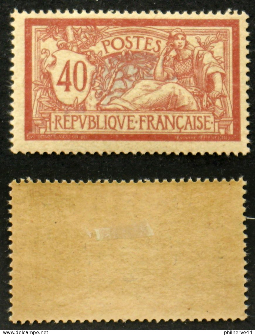 N° 119 40c MERSON Neuf N* TB Cote 20€ - 1900-27 Merson