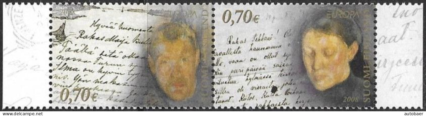 Finland Finnland Finlande Suomi 2008 Europa Cept Letter Brief Yv. 1880-81 Michel Nr. 1914-15 MNH ** Postfrisch Neuf - 2008