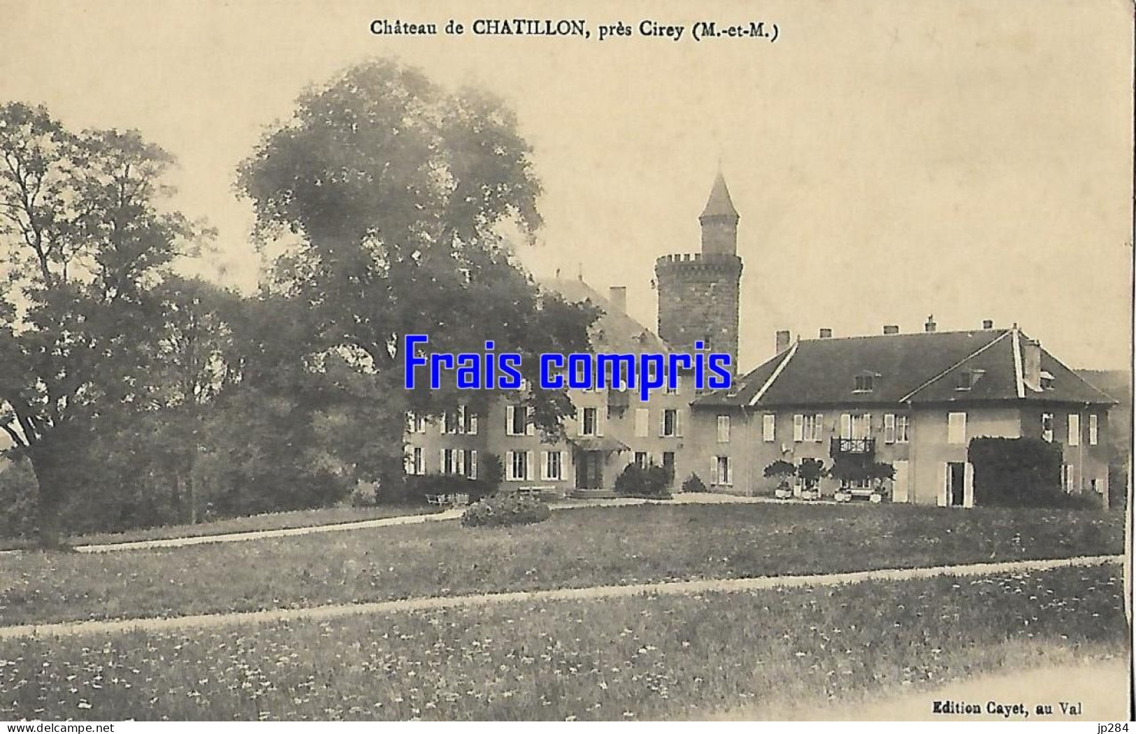 54 - Château De Chatillon, Prés Cirey - Cirey Sur Vezouze