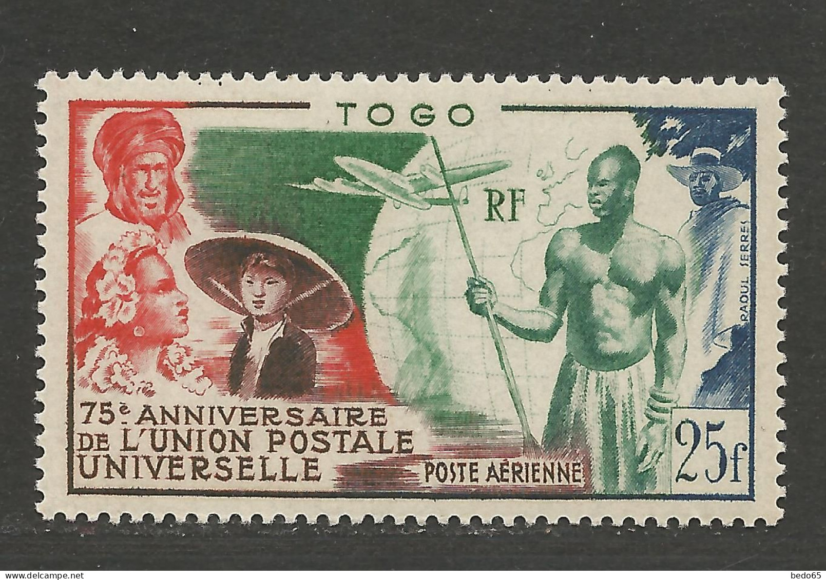 TOGO PA  N° 21 NEUF** LUXE SANS CHARNIERE / Hingeless  / MNH - Andere & Zonder Classificatie