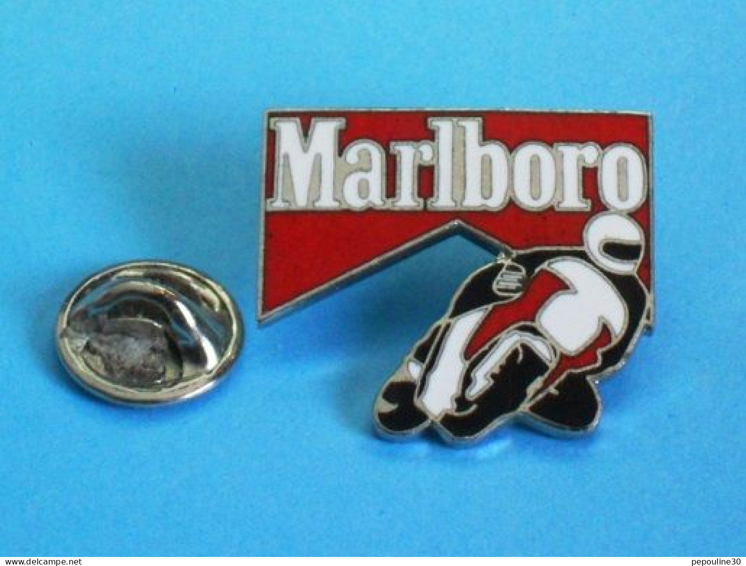 1 PIN'S //   ** CIRCUIT MOTO / MARLBORO ** - Motorräder