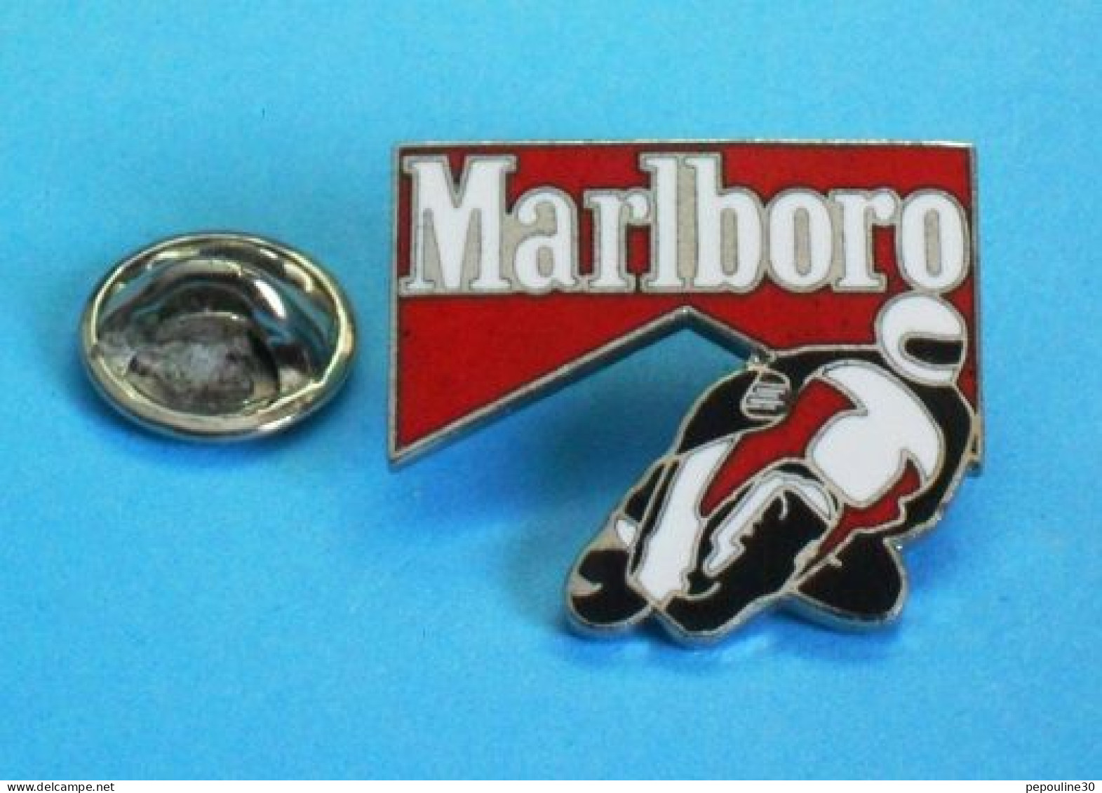 1 PIN'S //   ** CIRCUIT MOTO / MARLBORO ** - Motorräder