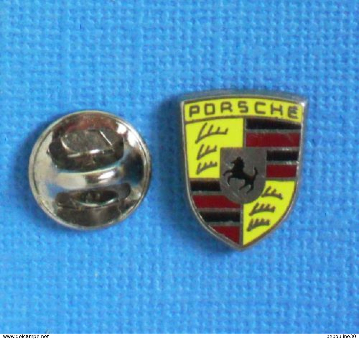 1 PIN'S //  ** LOGO / BLASON / PORSCHE ** - Porsche