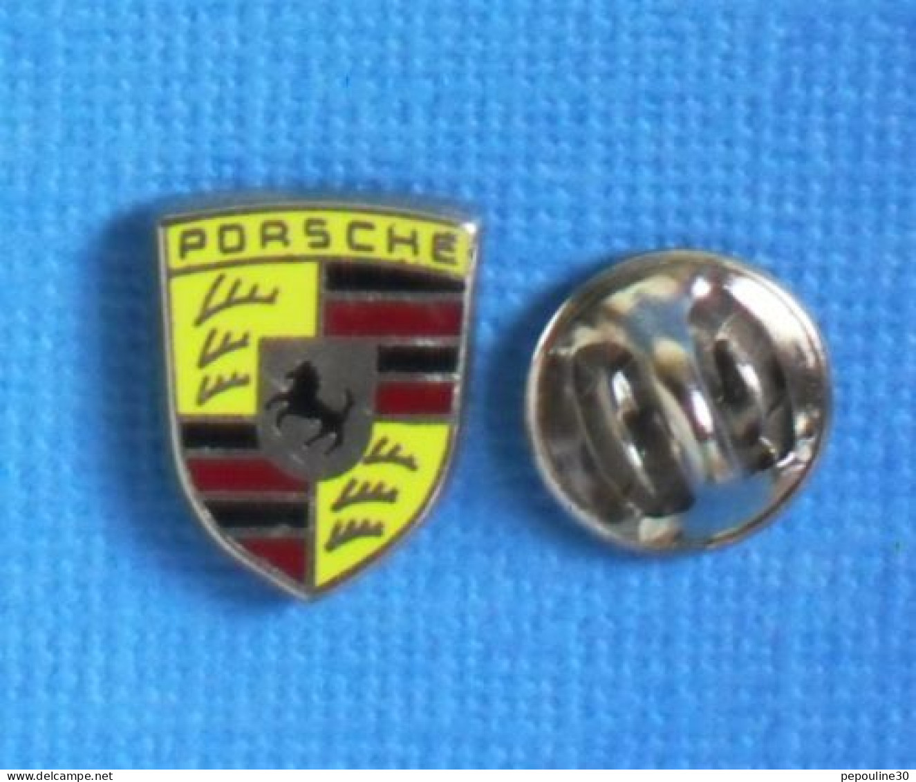 1 PIN'S //  ** LOGO / BLASON / PORSCHE ** - Porsche