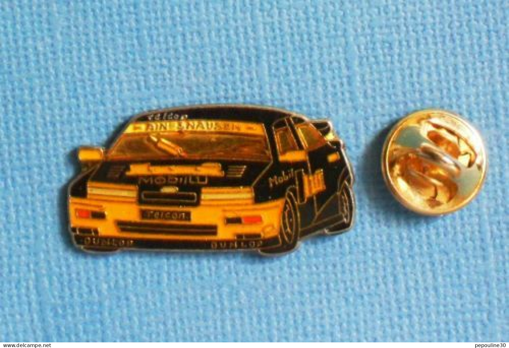 1 PIN'S //  ** FORD SIERRA COSWORTH / LUI / DTM NURBURGRING 24TH / 1989 **