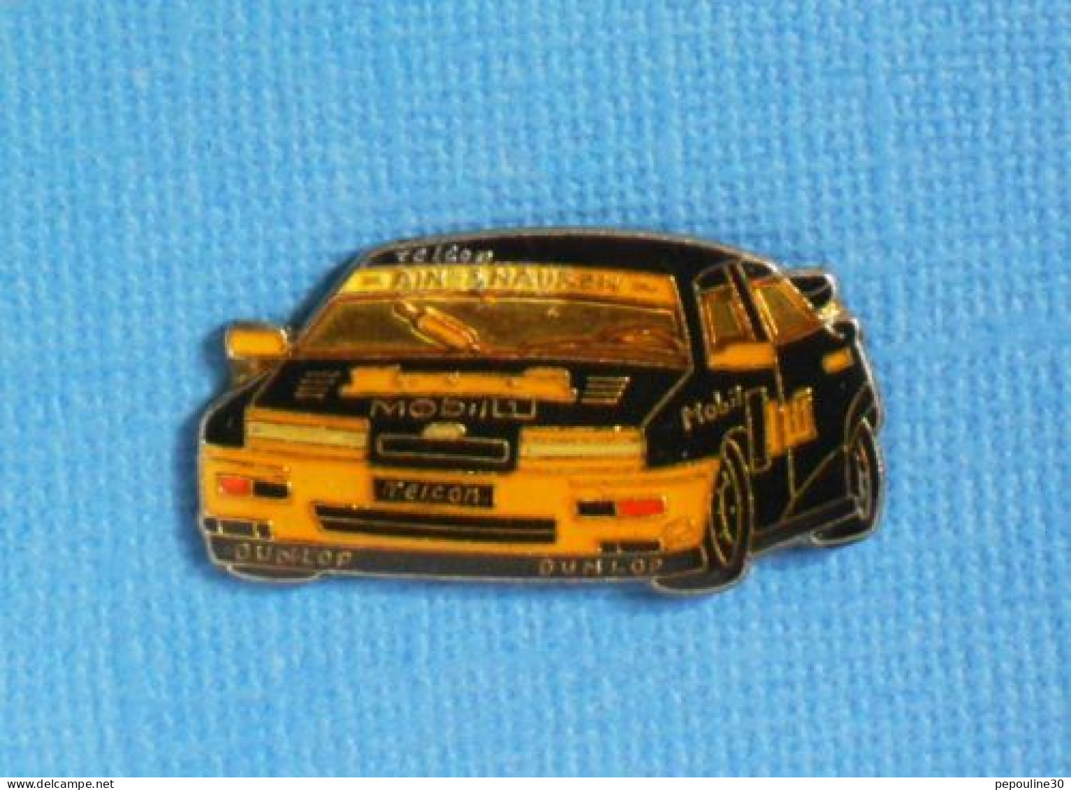 1 PIN'S //  ** FORD SIERRA COSWORTH / LUI / DTM NURBURGRING 24TH / 1989 **