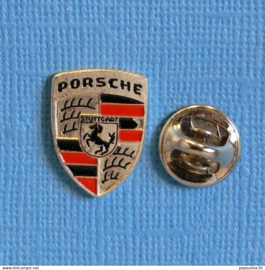 1 PIN'S //  ** LOGO / PORSCHE STUTTGART ** - Porsche