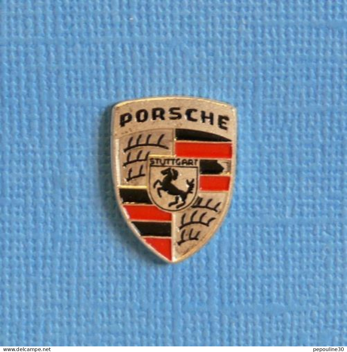 1 PIN'S //  ** LOGO / PORSCHE STUTTGART ** - Porsche