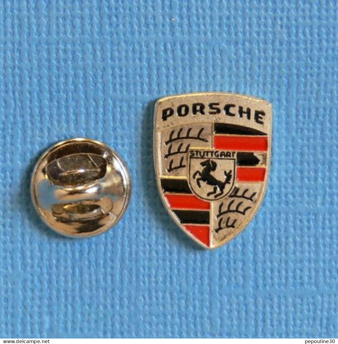 1 PIN'S //  ** LOGO / PORSCHE STUTTGART ** - Porsche