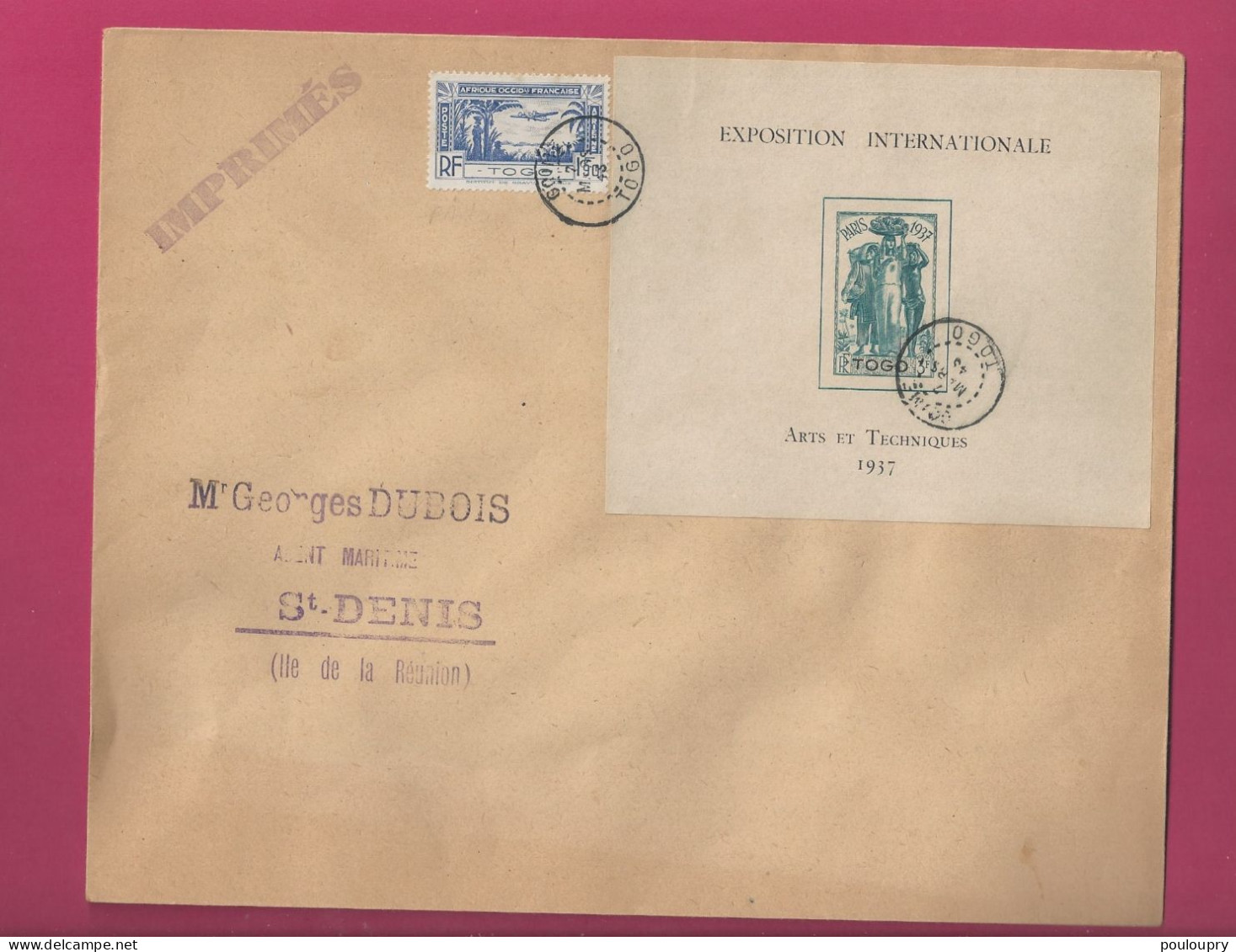 Lettre Recommandée De 1926 Pour La France - YT N° 60 Et 65 En Paire + 2 - Briefe U. Dokumente