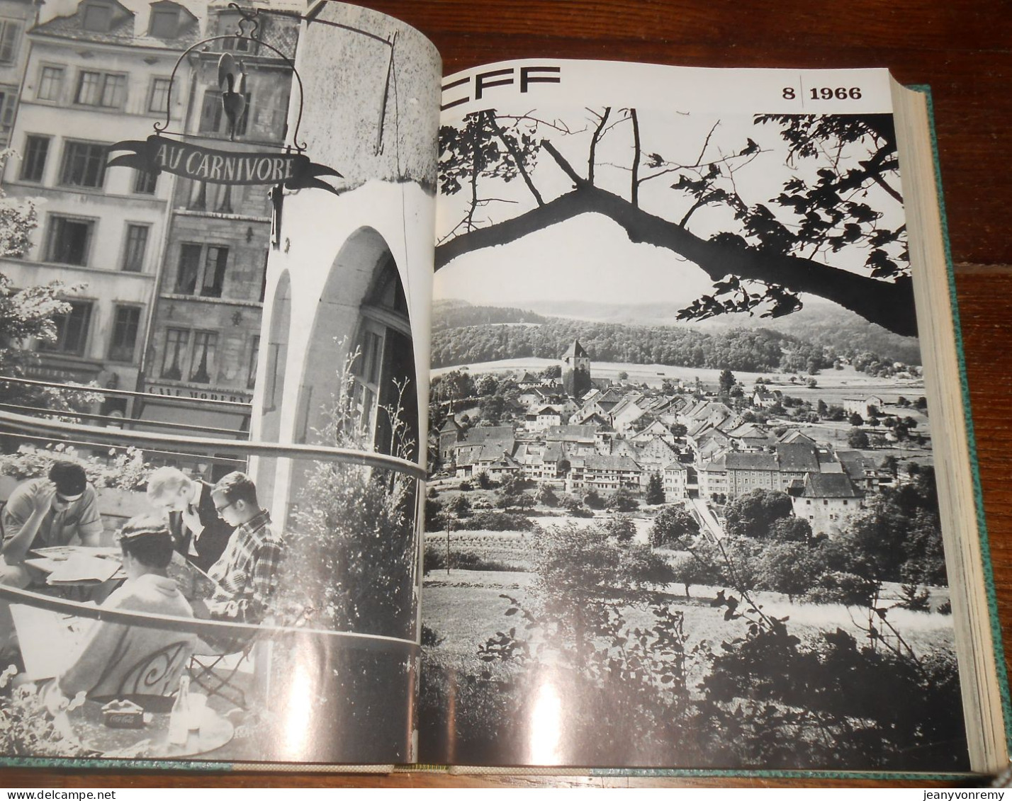 CFF. 24 revues reliées.1/1966 à 12/1967.