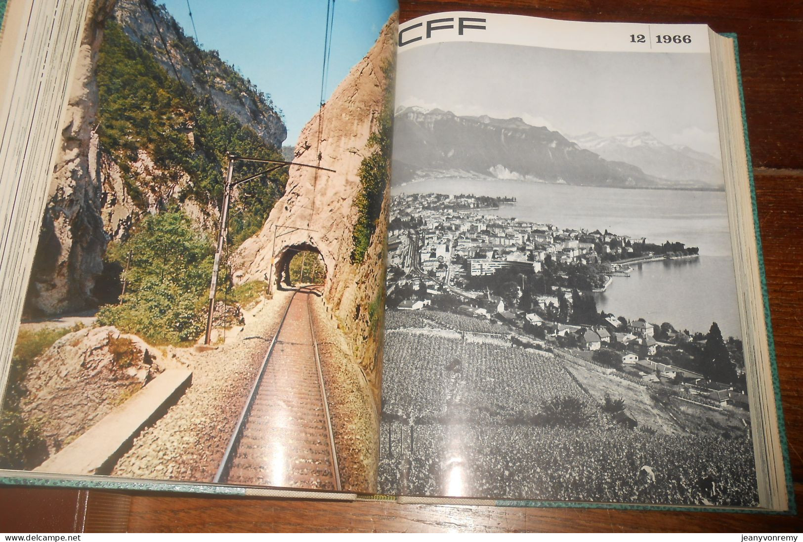 CFF. 24 revues reliées.1/1966 à 12/1967.