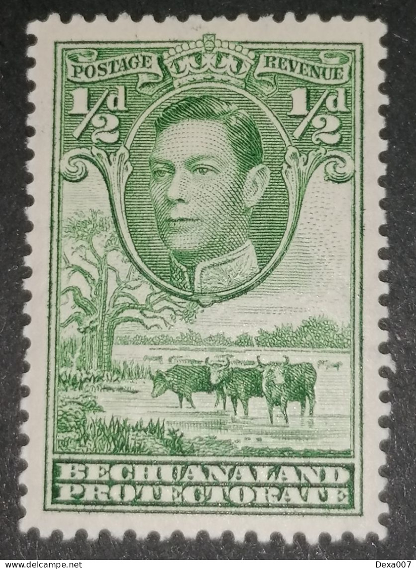 Bechuanaland Protectorate 1/2p 1938 MH - 1885-1964 Protectorat Du Bechuanaland