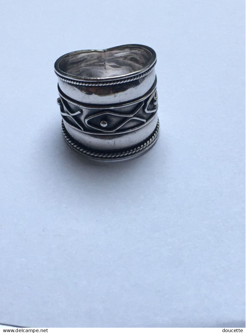 bague en argent massif taille :53