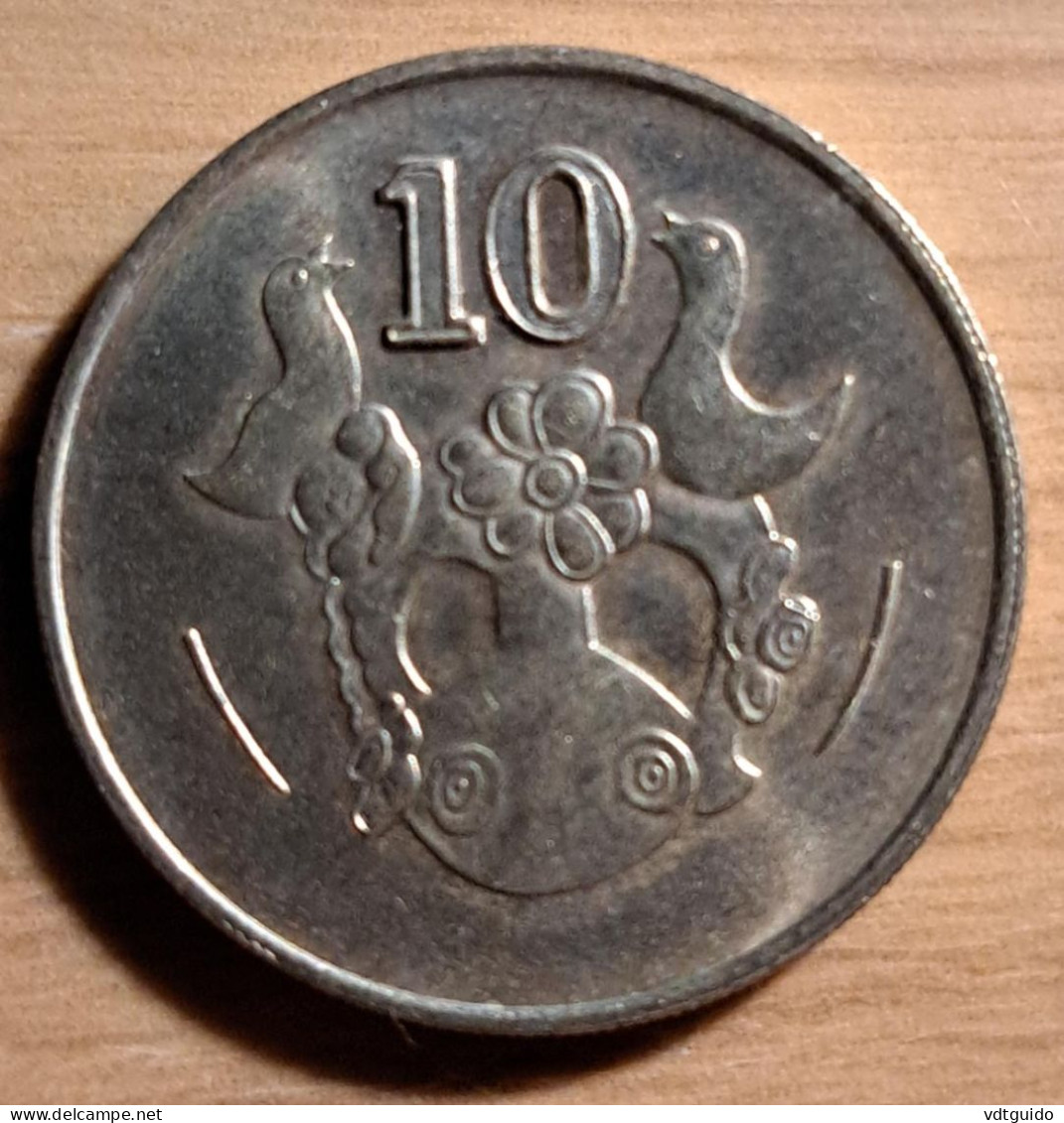 Cyprus 10 Cents 1985 KM# 56.2 - Cyprus