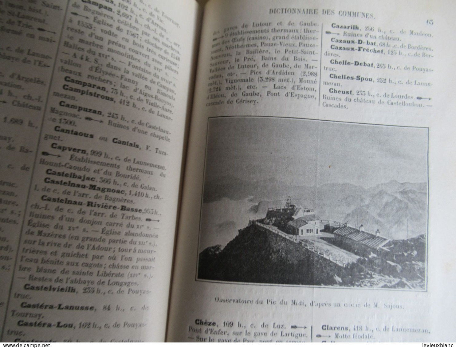 Petit fascicule de géographie/ " Hautes Pyrénées " / 7éme édition / Alfred Joanne / Hachette & Cie /1903      PGC550