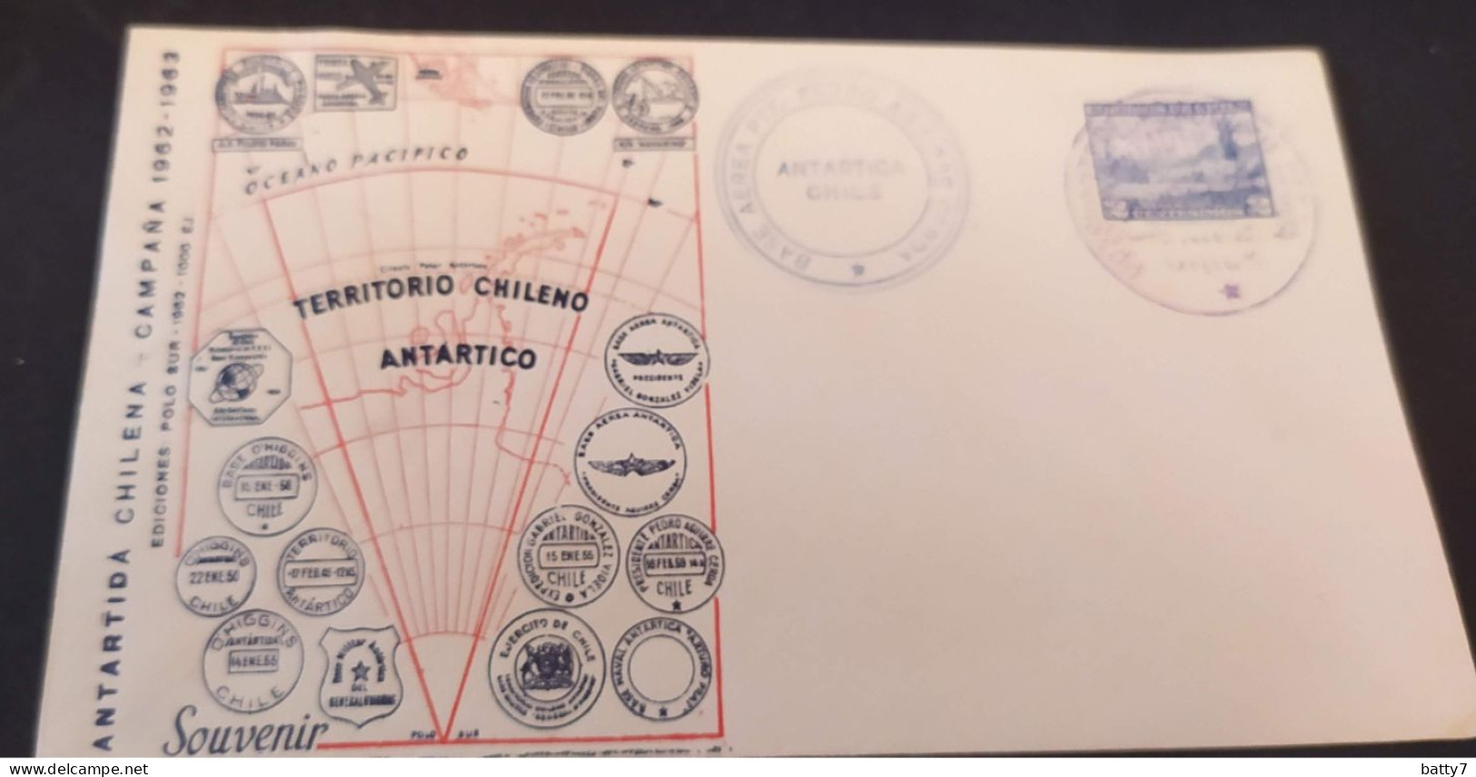 ANTARTIDE CHILE 1963 - Autres & Non Classés