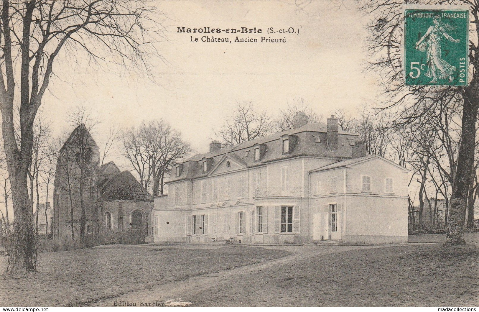 Marolles En Brie (94 - Val De Marne)  Le Château , Ancien Prieuré - Marolles En Brie