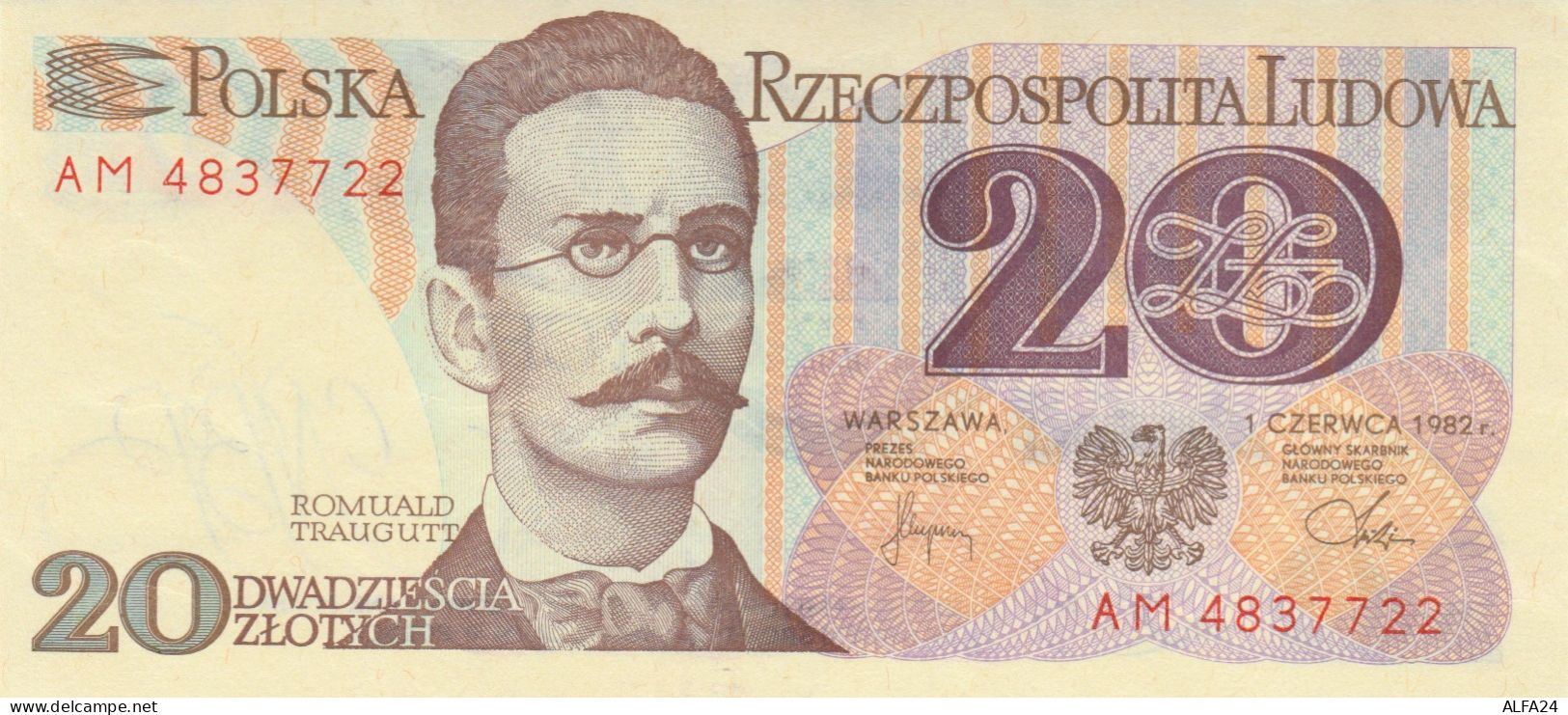 BANCONOTA POLONIA 20 UNC (MK666 - Pologne