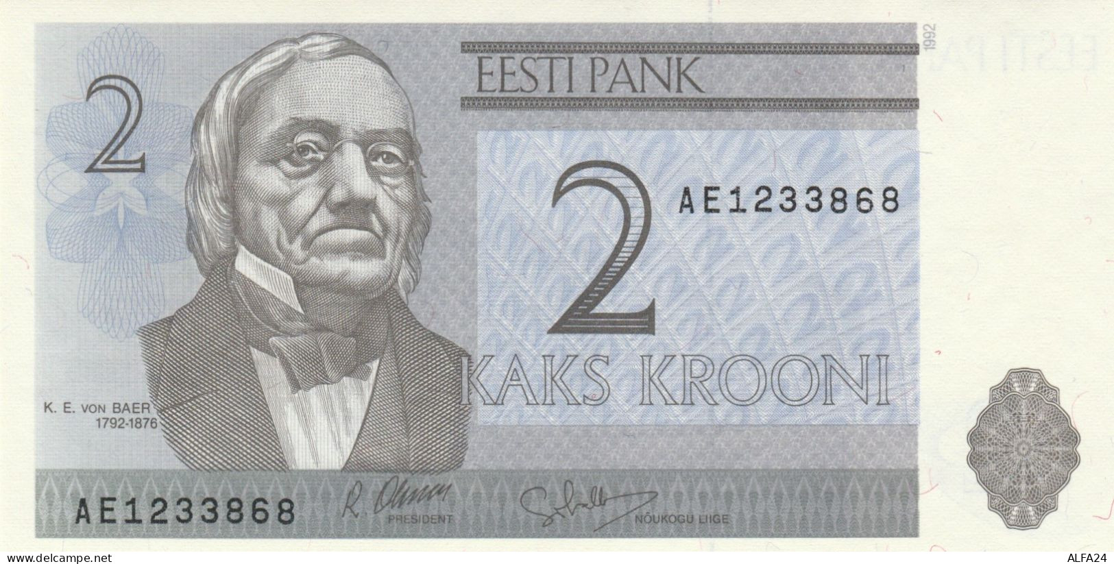 BANCONOTA ESTONIA 2 UNC (MK643 - Estonia