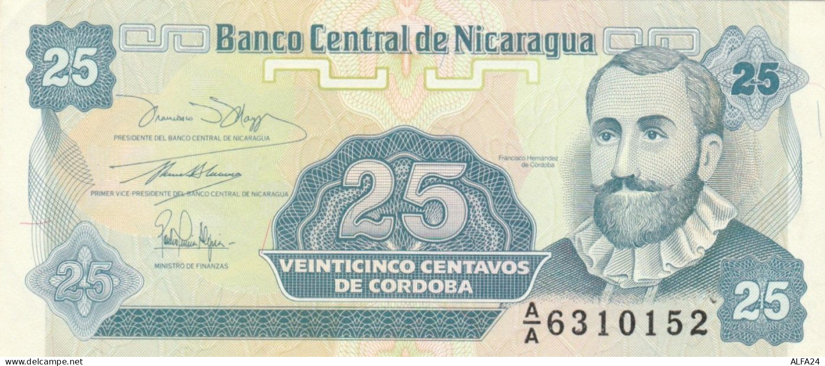 BANCONOTA NICARAGUA 25 UNC (MK594 - Nicaragua