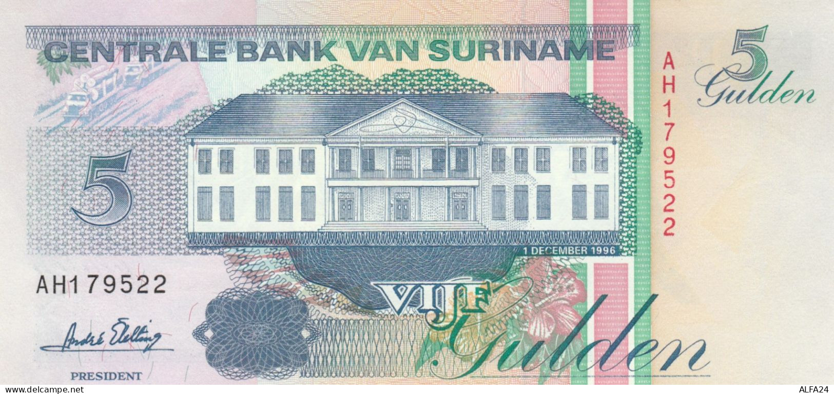 BANCONOTA SURINAME 5 UNC (MK583 - Surinam