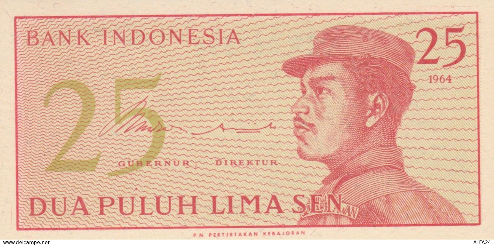 BANCONOTA INDONESIA 25 UNC (MK515 - Indonésie