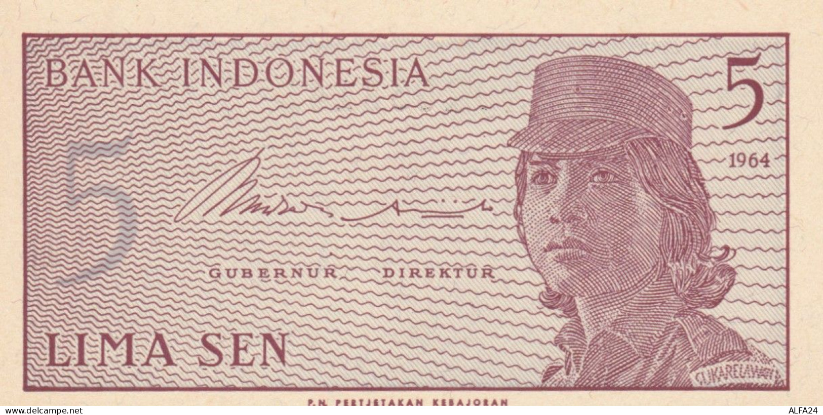 BANCONOTA INDONESIA 5 UNC (MK513 - Indonésie