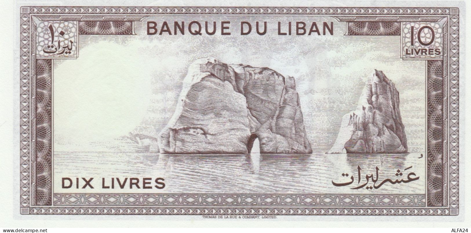 BANCONOTA LIBANO 10 UNC (MK454 - Lebanon