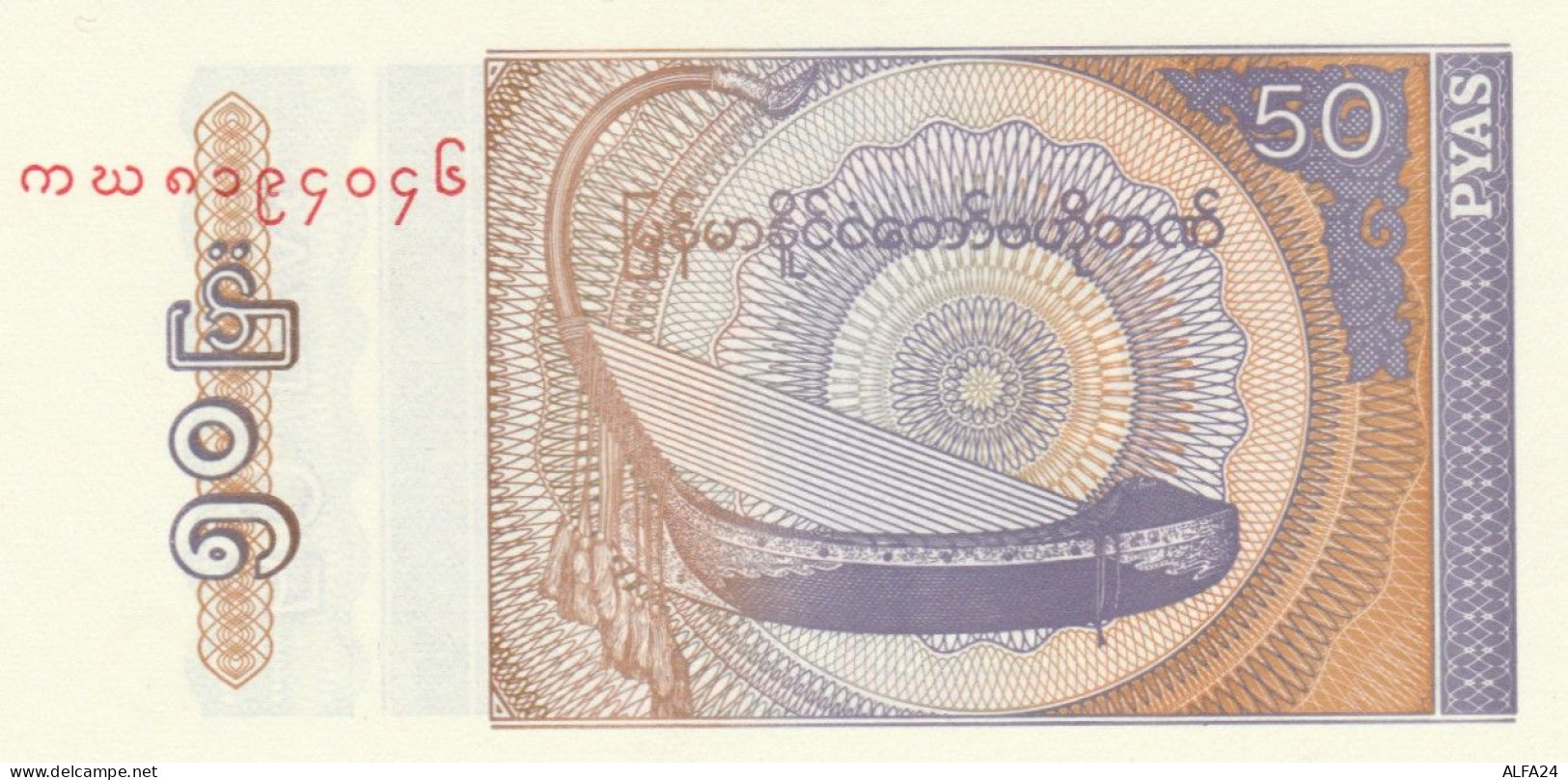 BANCONOTA BIRMANIA 50 UNC (MK440 - Myanmar