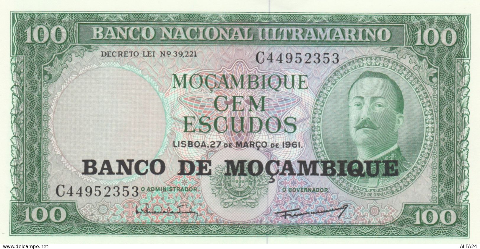 BANCONOTA MOZAMBICO 100 UNC (MK387 - Mozambique