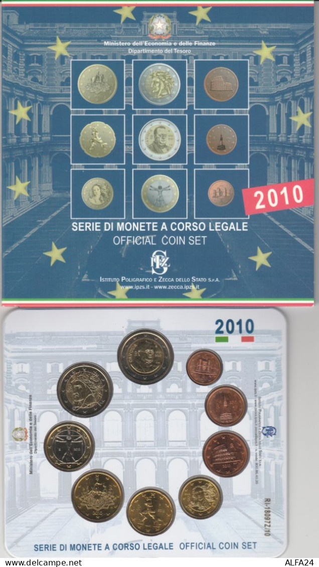 Italia - EURO - 2010 - Serie Divisionale + 2 Euro Commemorativi  (MK4 - Italie