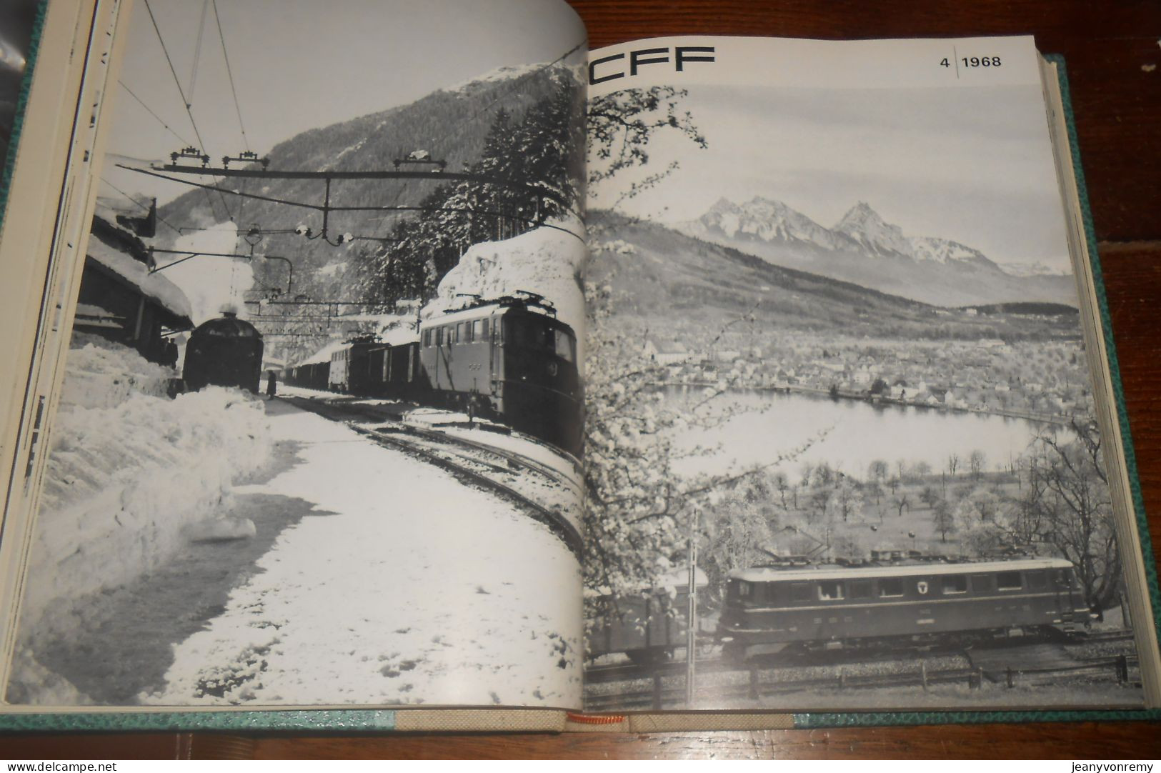 CFF. 24 Revues Reliées.1/1968 à 12/1969. - Trenes