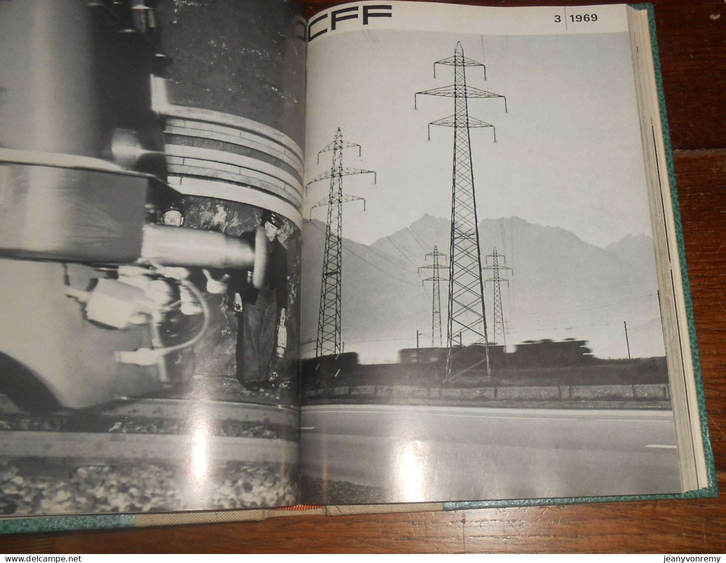CFF. 24 revues reliées.1/1968 à 12/1969.