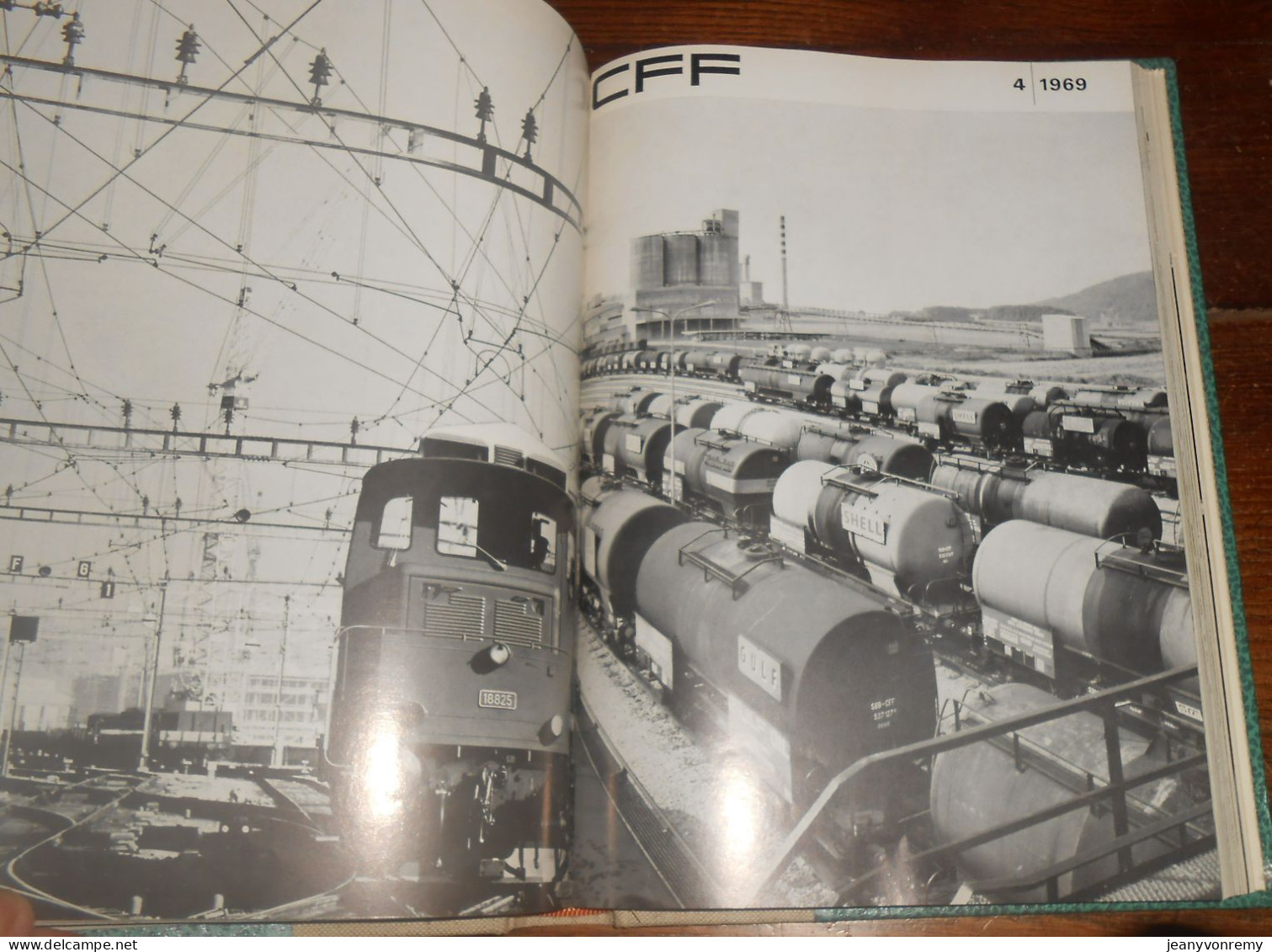 CFF. 24 revues reliées.1/1968 à 12/1969.